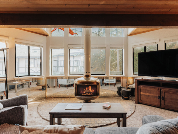 Golden Hour Living Room